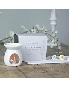Freckleface Calm + Unwind Wax Melter Gift Set